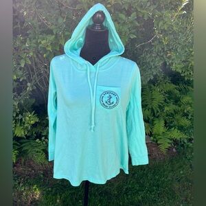 Mint Green Hooded Newport Shirt